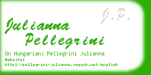 julianna pellegrini business card